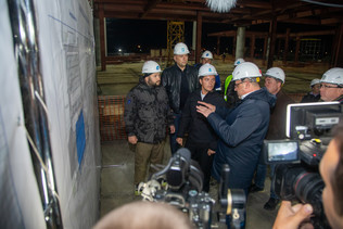 The general contractor reported on the progress of work at the facility of Novy Urengoy Airport