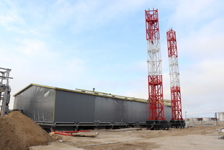 Construction of a boiler house in Novy Urengoy is nearing completion