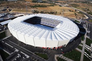 LMS in Projects: Mersin Arena Stadium in Turkey