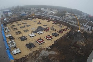 Construction of a new terminal continues at Voronezh Airport