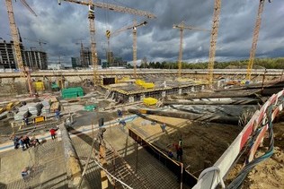 LMS смонтировал 250 тонн арматуры на строительстве 5 квартала ЖК «Остров»