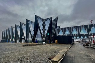 Строящийся терминал аэропорта Новый Уренгой готов на 80%