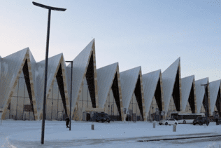 The passenger terminal of Novy Urengoy Airport is preparing to open