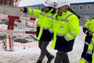 Nihat Ozdemir inspected Moscow LMS construction sites