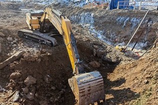 LMS completed mobilization and began excavation of the AVK Magadan pit