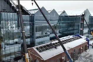 Строительство нового здания Пермской галереи выполнено на 75%