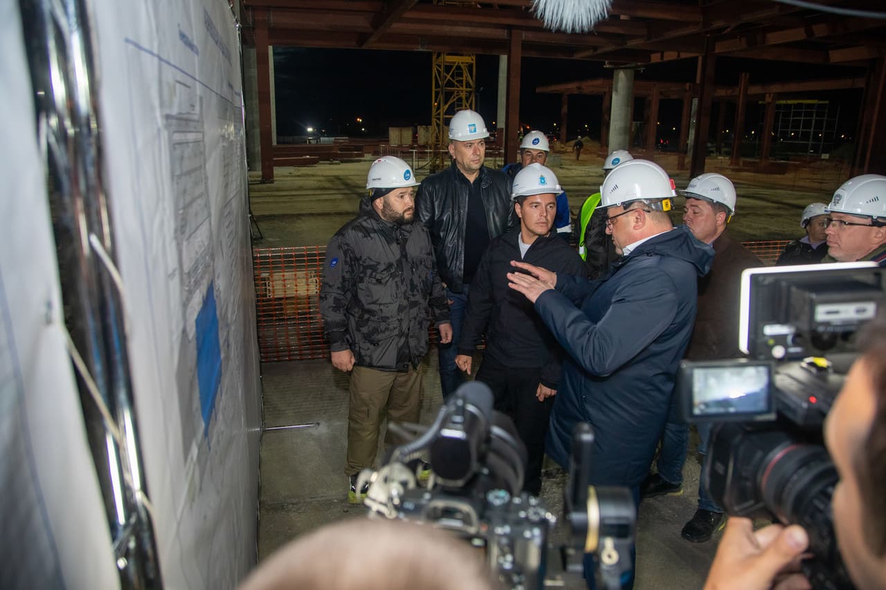 The general contractor reported on the progress of work at the facility of Novy Urengoy Airport-photo-4