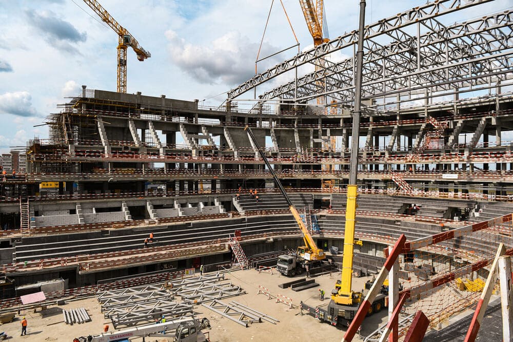 Dynamics of construction of the sports complex Arena-Omsk-photo-3