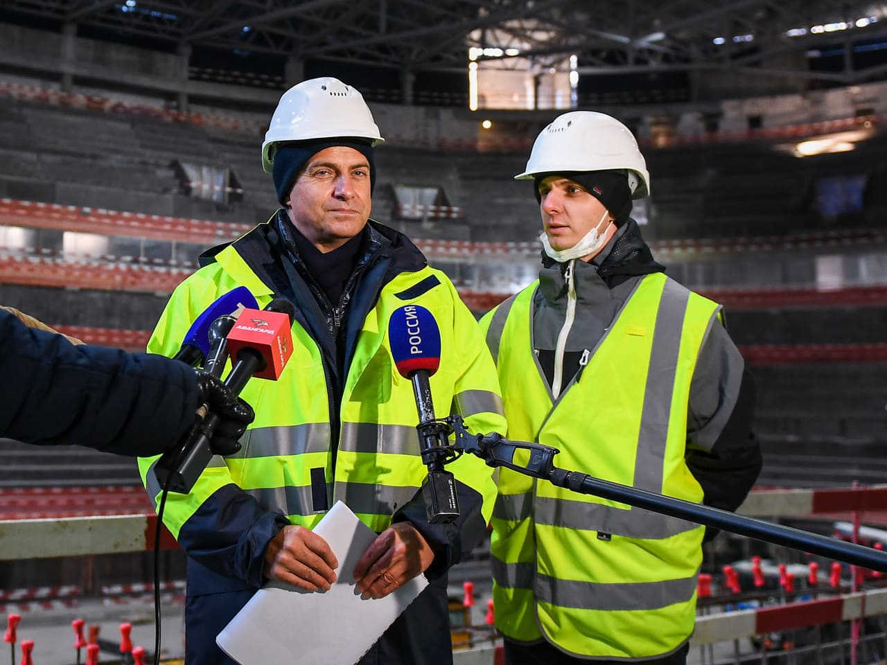 The International and Russian Ice Hockey Federations representatives visited the Arena Omsk-photo-1