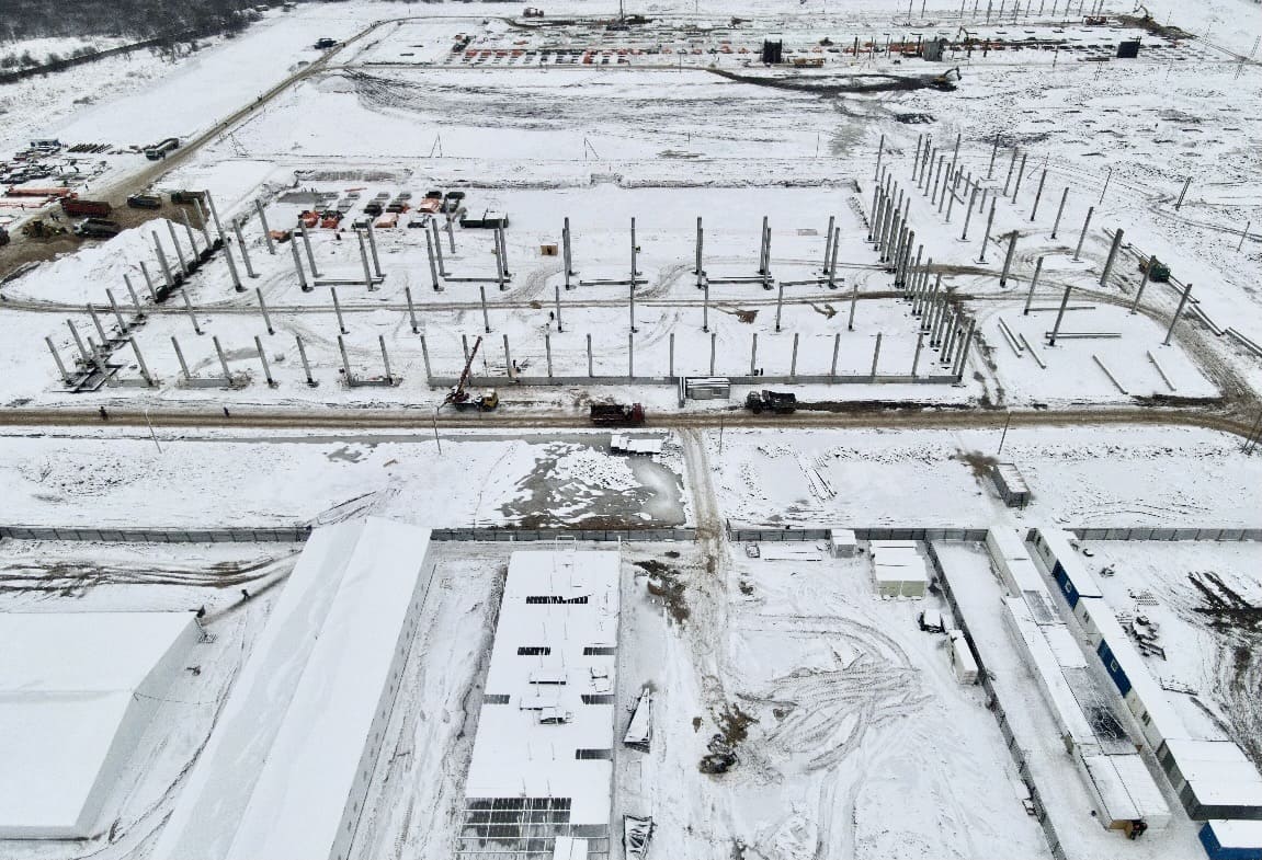 Actual construction work at the Industrial complex in Chernyakhovsk-photo-1