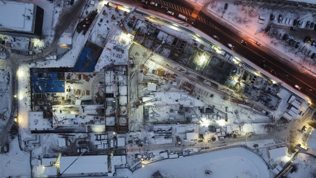 Динамика строительства ЖК «Символ» в январе 2022-photo-4