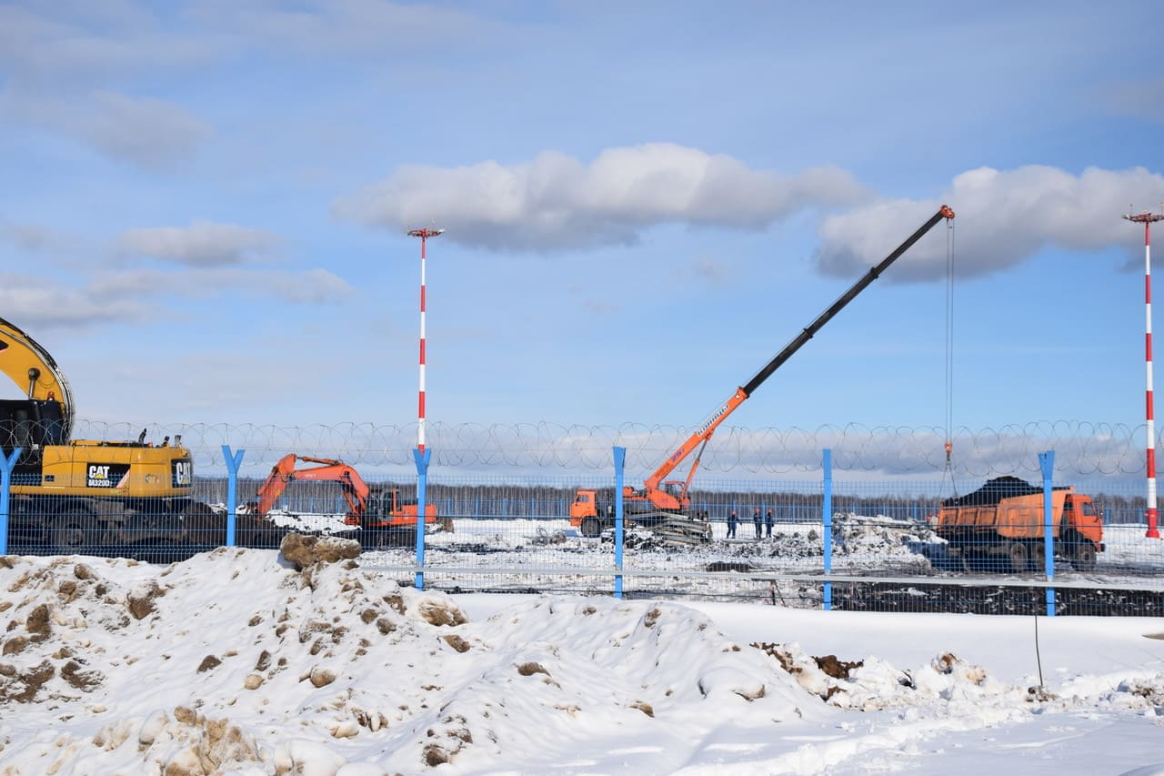 Limak Marash began to dig the foundation pit of the new Voronezh Airport-photo-2