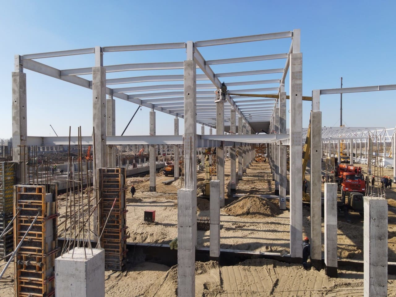 Monolithic works at the Chernyakhovsk site are 80% complete-photo-7
