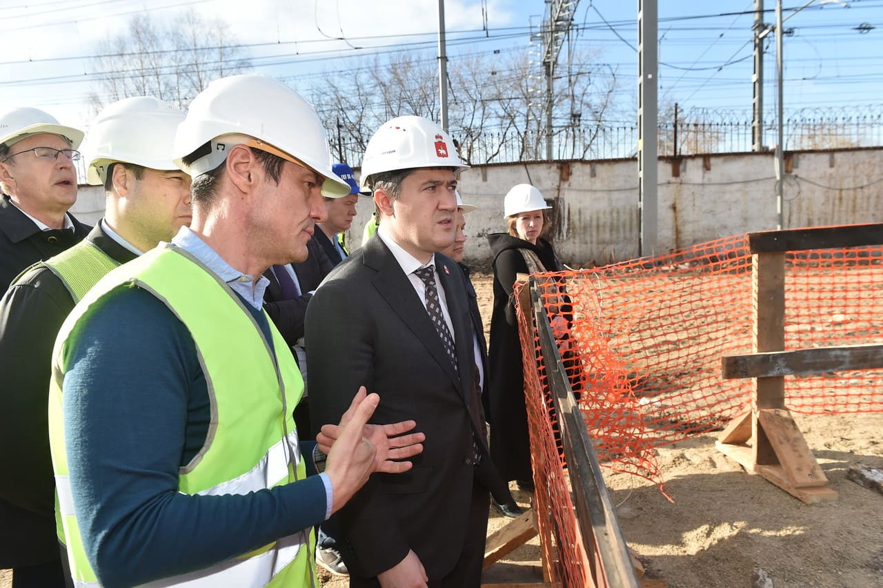 The Governor of the Perm Region visited the construction site of the Perm Gallery-photo-2