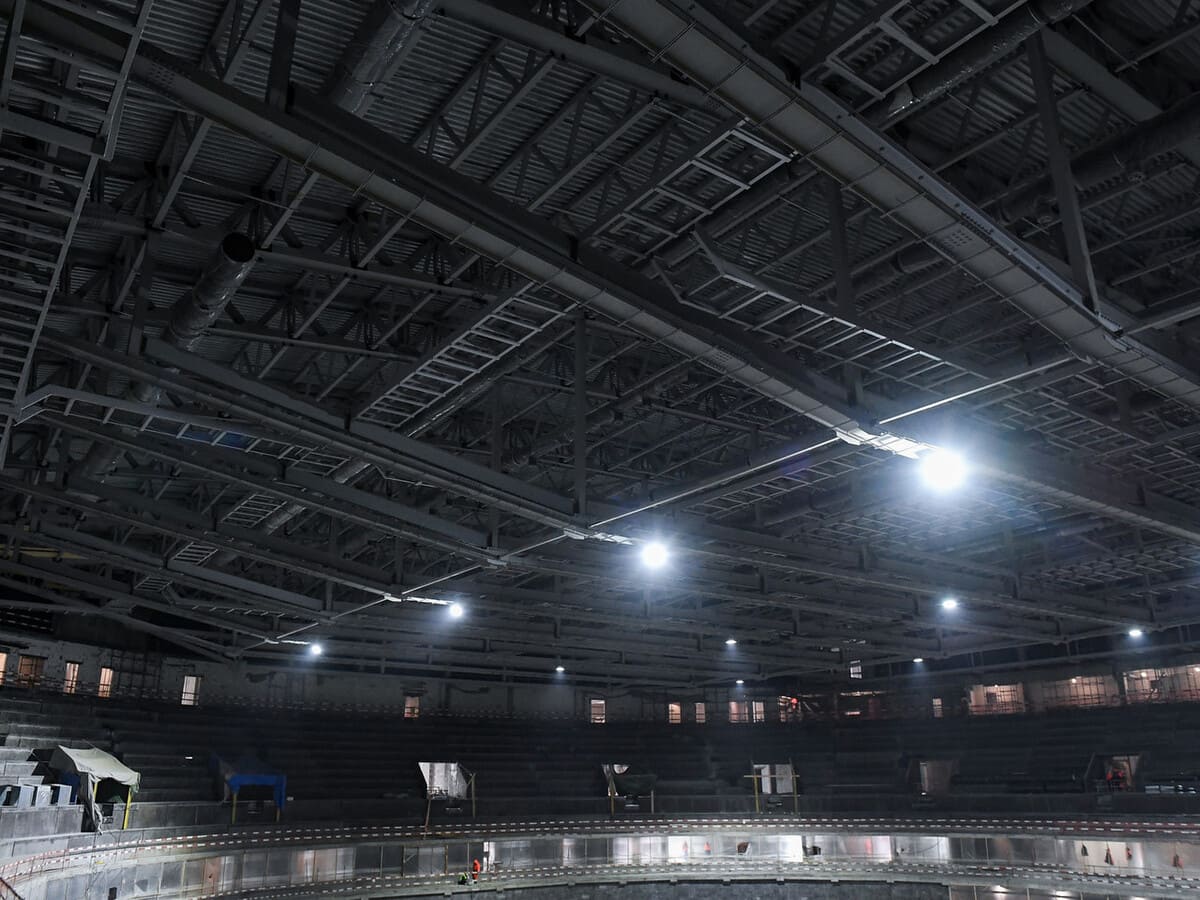 Construction of the Omsk Arena: results of March-photo-7
