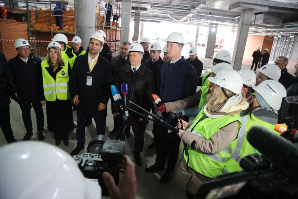 Строительная готовность нового терминала МВЛ Хабаровска составляет более 25%-photo-3