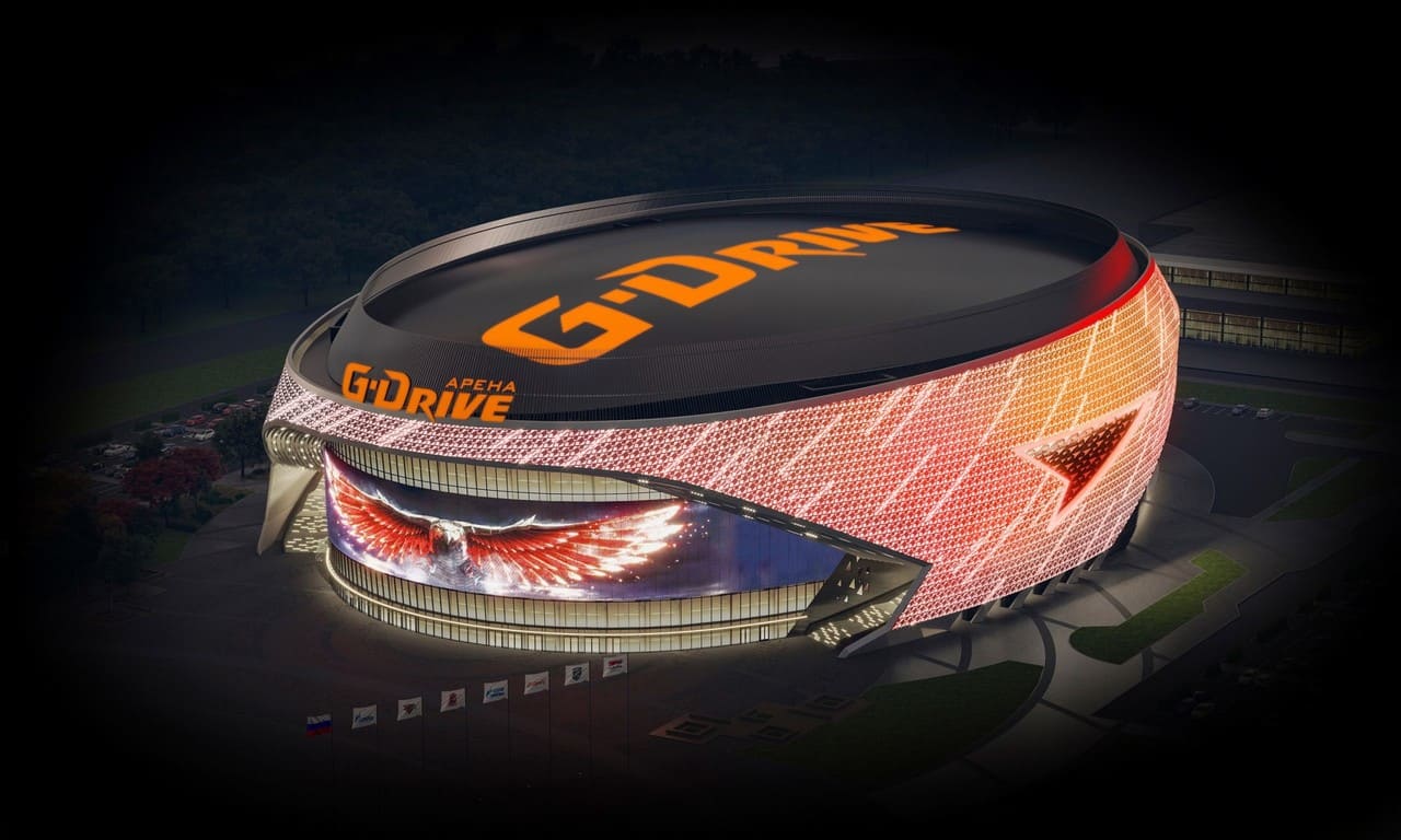 The new ice Arena in Omsk was named G-Drive Arena-photo-1