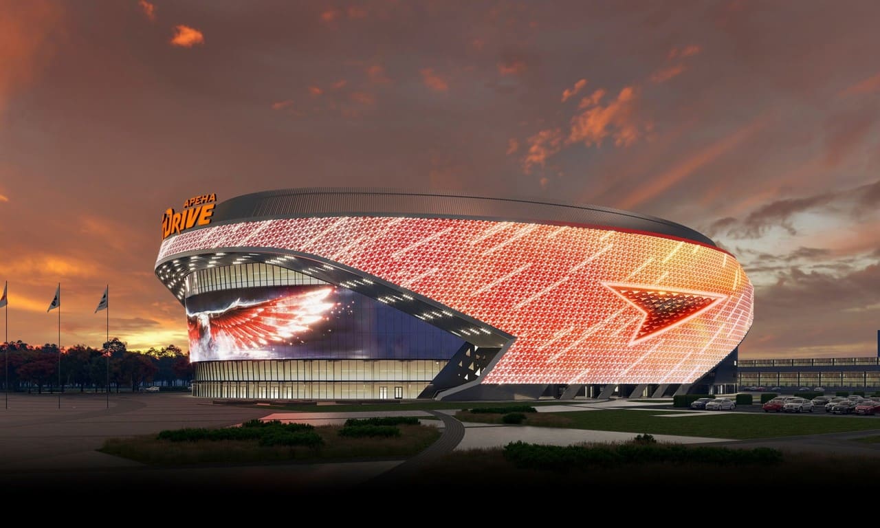 The new ice Arena in Omsk was named G-Drive Arena-photo-3