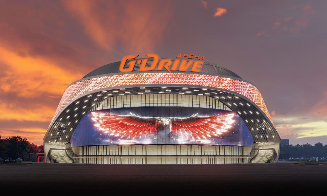 The new ice Arena in Omsk was named G-Drive Arena-photo-4
