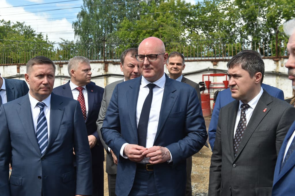 Russian Deputy Prime Minister Chernyshenko visited the construction of an art gallery in Perm-photo-1