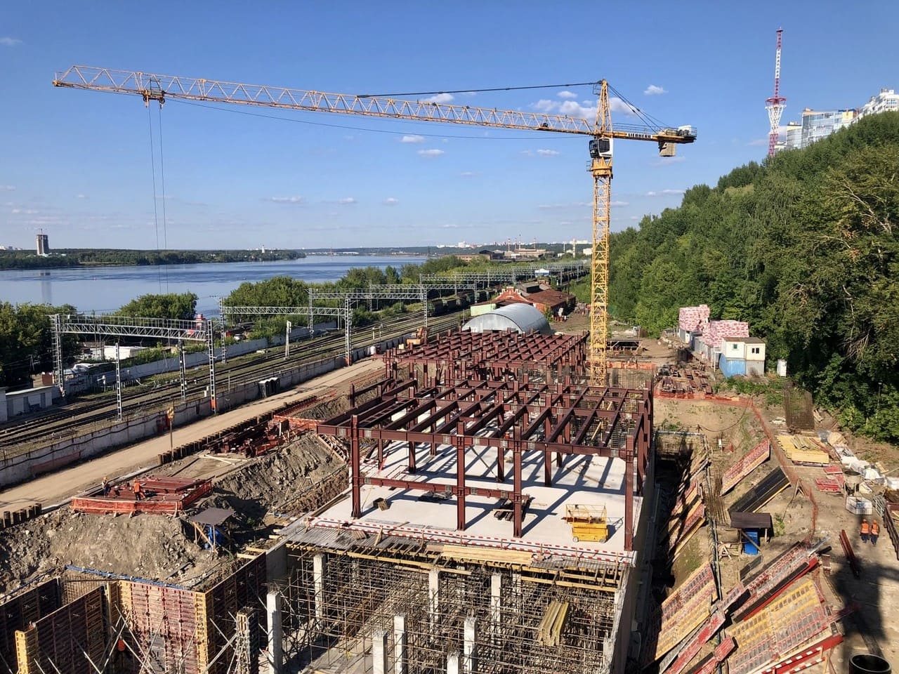 LMS began construction of the frame of the new building of the Perm Gallery-photo-1