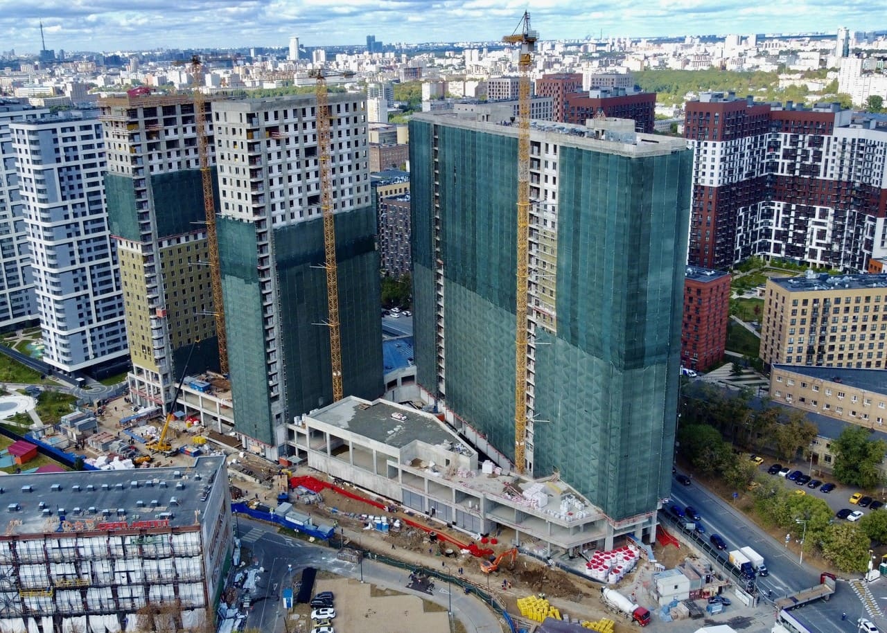 The Quarter `Smelost` of the Simvol Residential Complex is 50% complete-photo-2