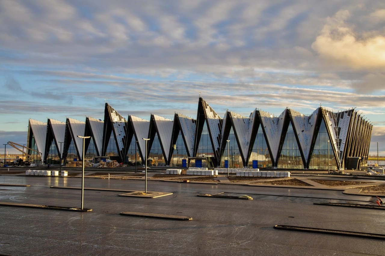 Progress of construction of the Novy Urengoy Airport Terminal is 85%-photo-1