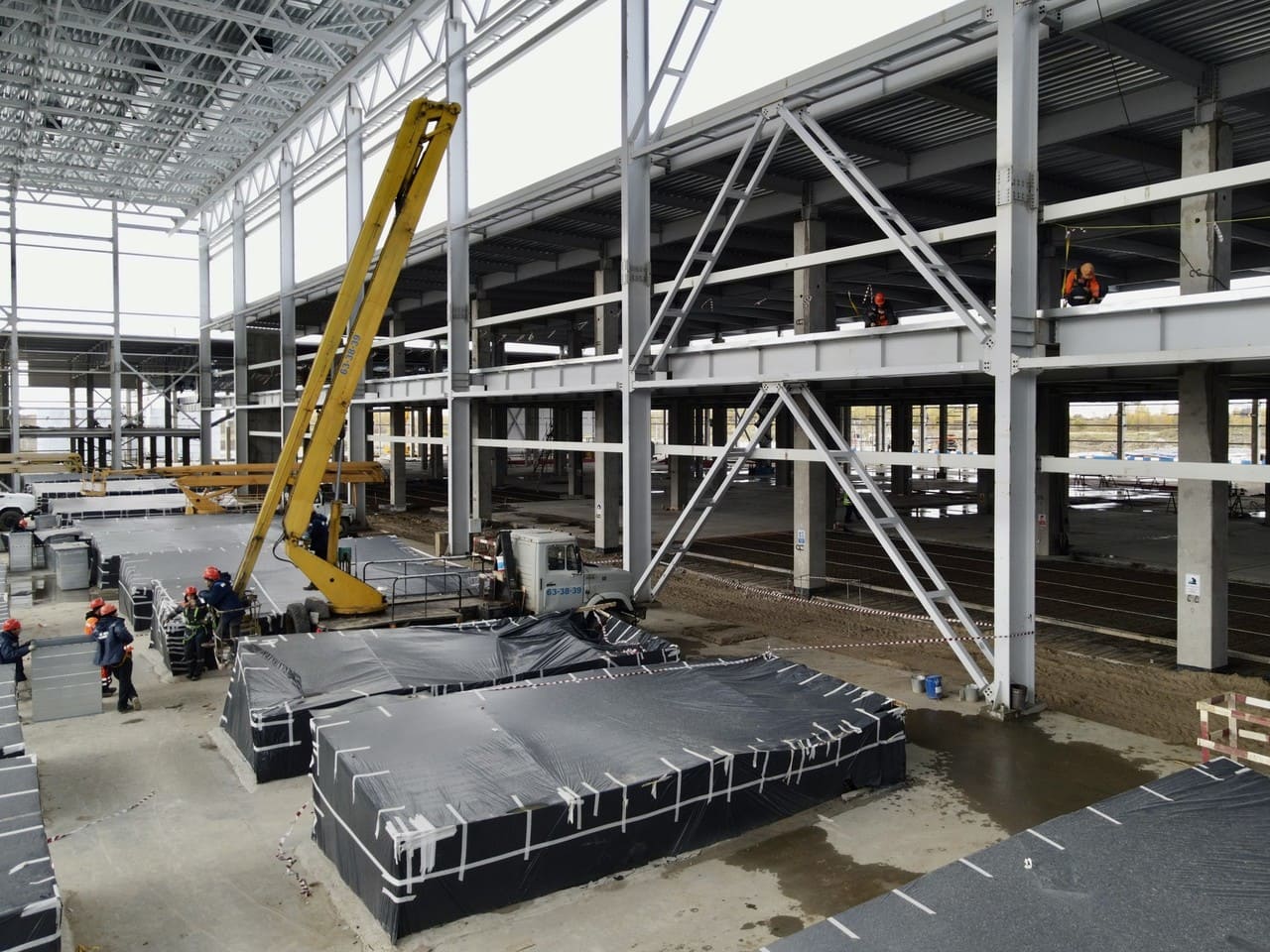 LMS installs sandwich panels in the Industrial Complex in Chernyakhovsk-photo-4