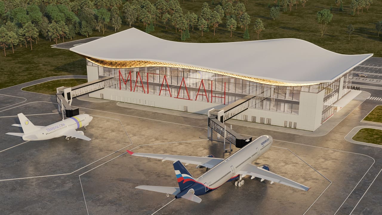 A contract has been signed for the construction of a new Magadan Airport building-photo-6