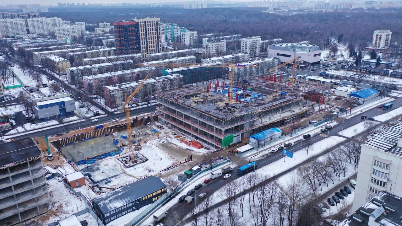 Динамика строительства МФК «Кузьминки» в Москве-photo-1