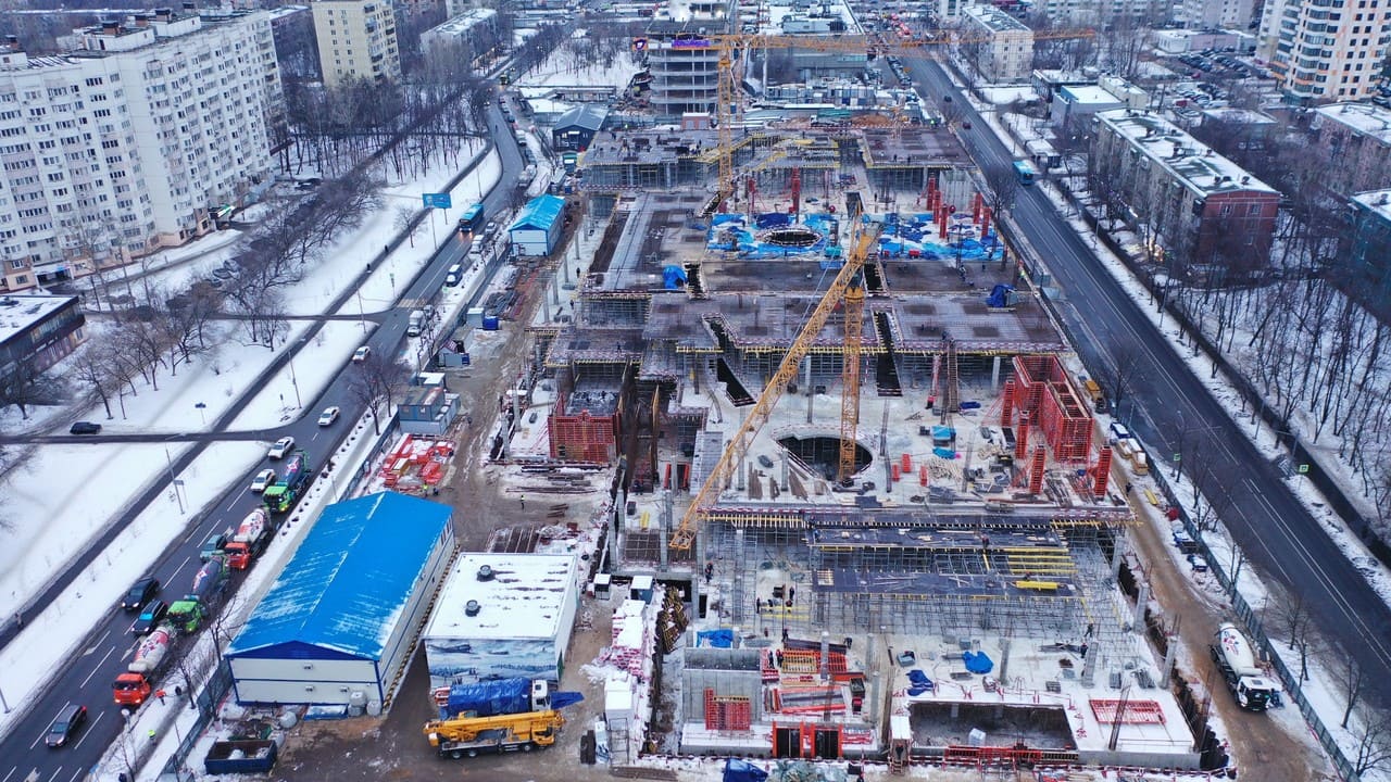 Динамика строительства МФК «Кузьминки» в Москве-photo-3