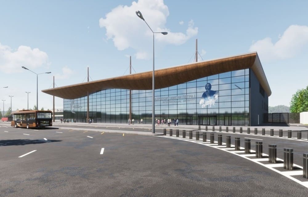 New airport terminal complex of domestic air airlines of Voronezh International Airport