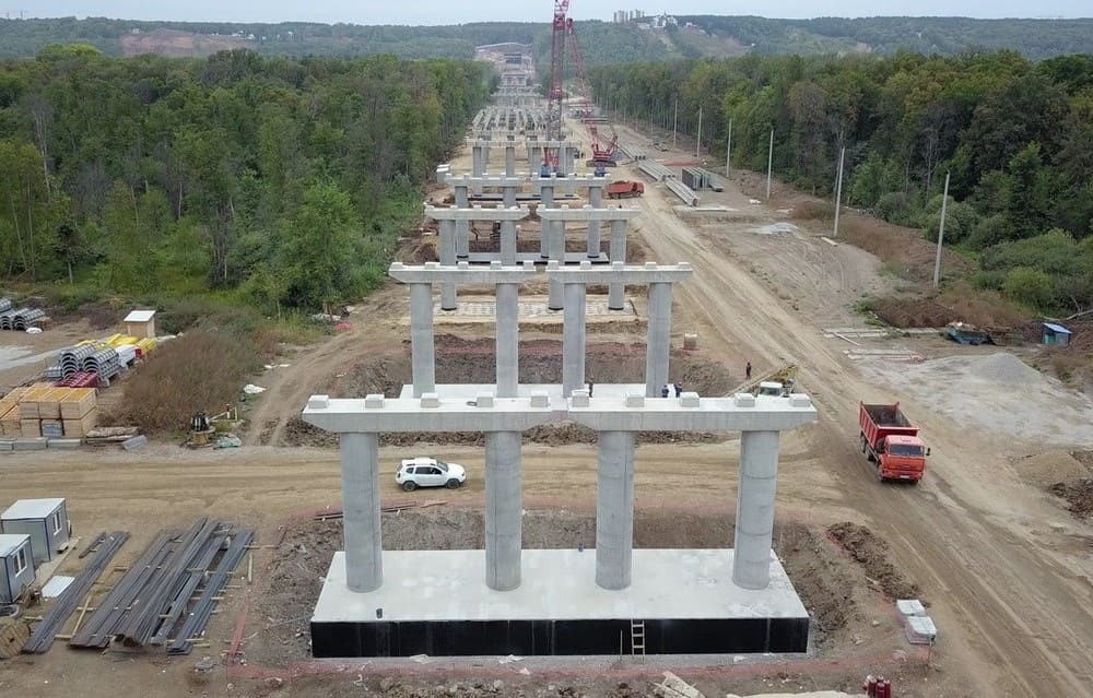 CONSTRUCTION OF THE EASTERN EXIT TO THE FEDERAL HIGHWAY M-5 URAL - photo19