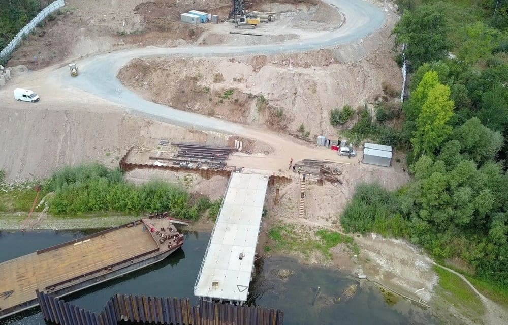 Строительство восточного выезда на федеральную трассу М-5 Урал - photo24