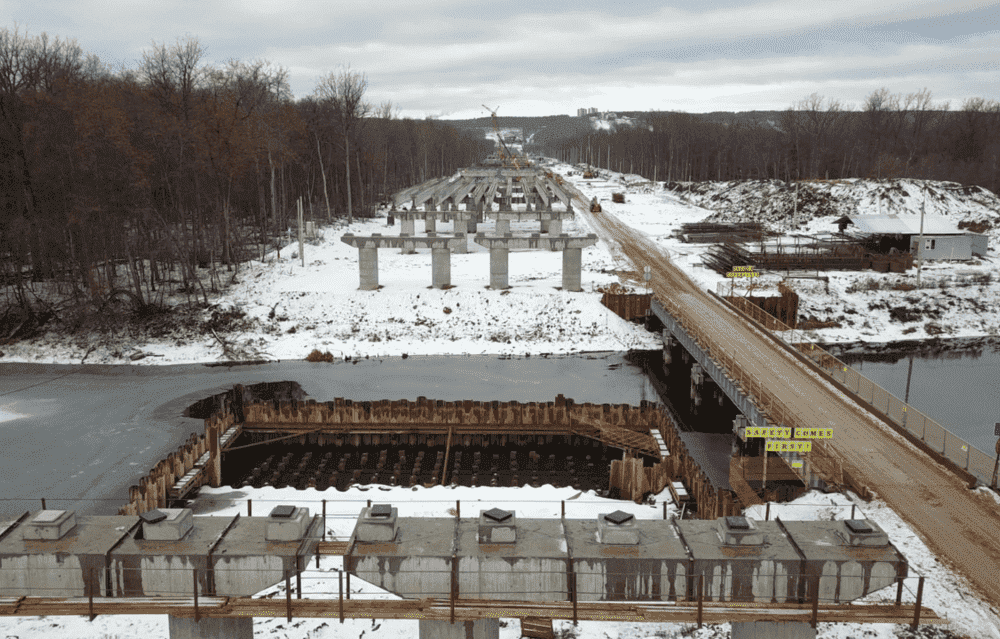 CONSTRUCTION OF THE EASTERN EXIT TO THE FEDERAL HIGHWAY M-5 URAL - photo28