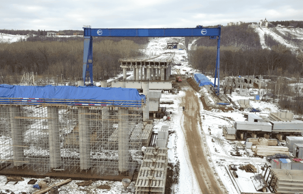 CONSTRUCTION OF THE EASTERN EXIT TO THE FEDERAL HIGHWAY M-5 URAL - photo31