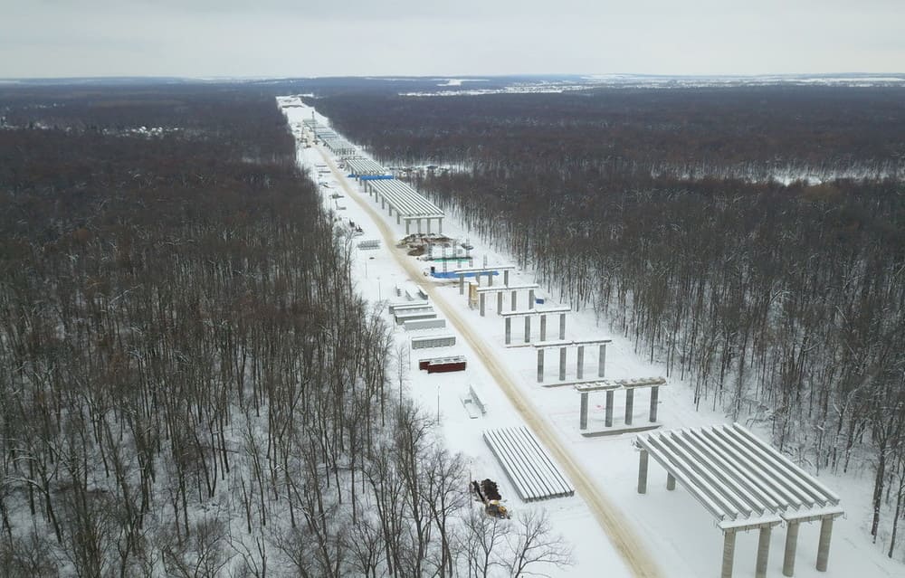 Строительство восточного выезда на федеральную трассу М-5 Урал