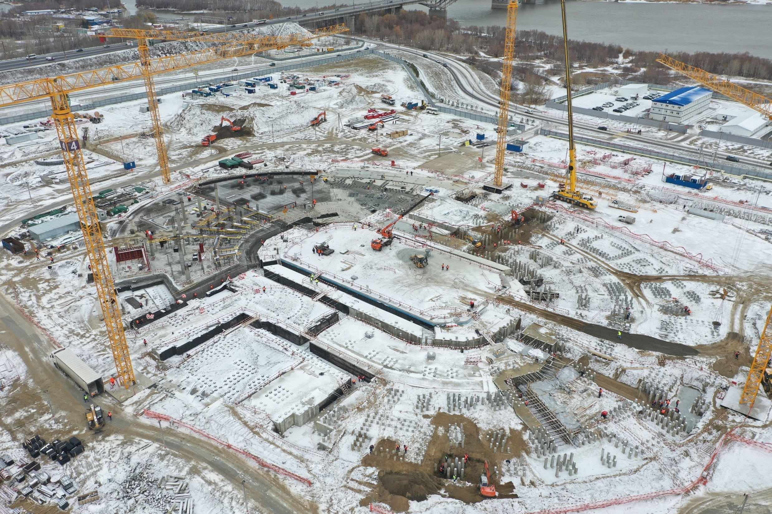 The construction readiness of the new Khabarovsk MVL terminal