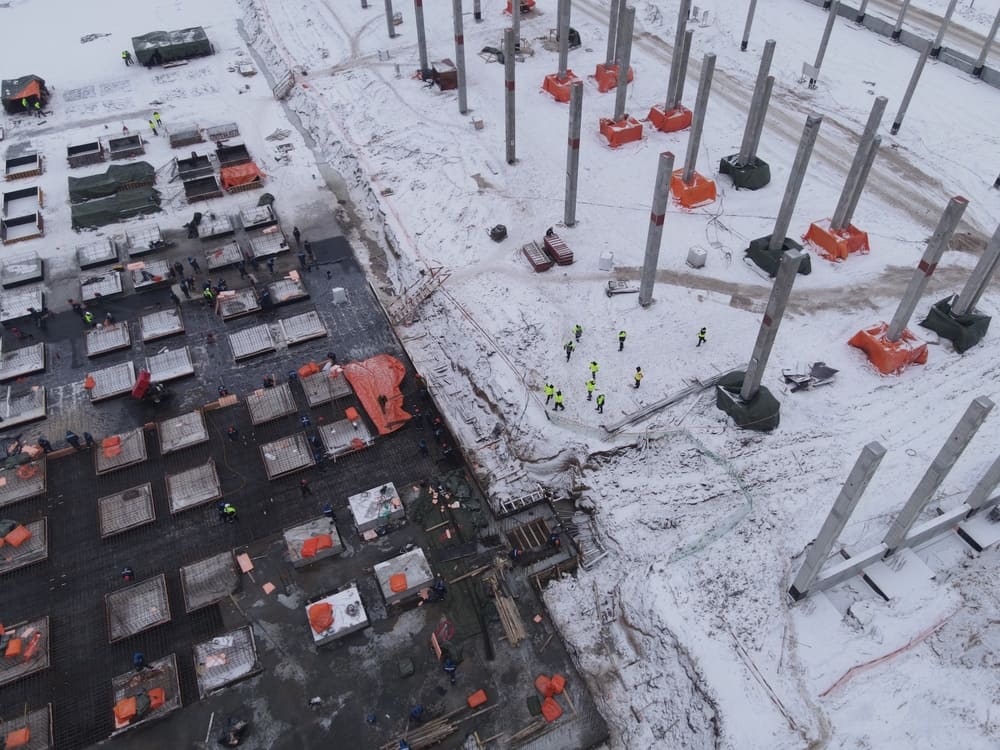 Строительство ПК в Черняховске: хроника 2021 года - Фото 6