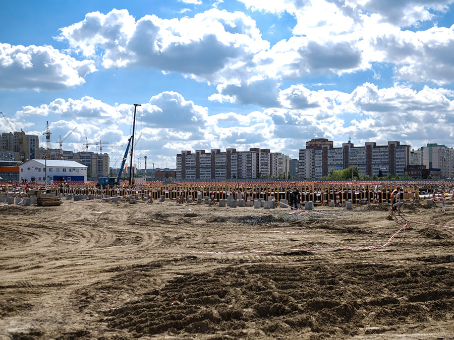Арена Омск нулевой цикл строительства продолжается - Фото 7