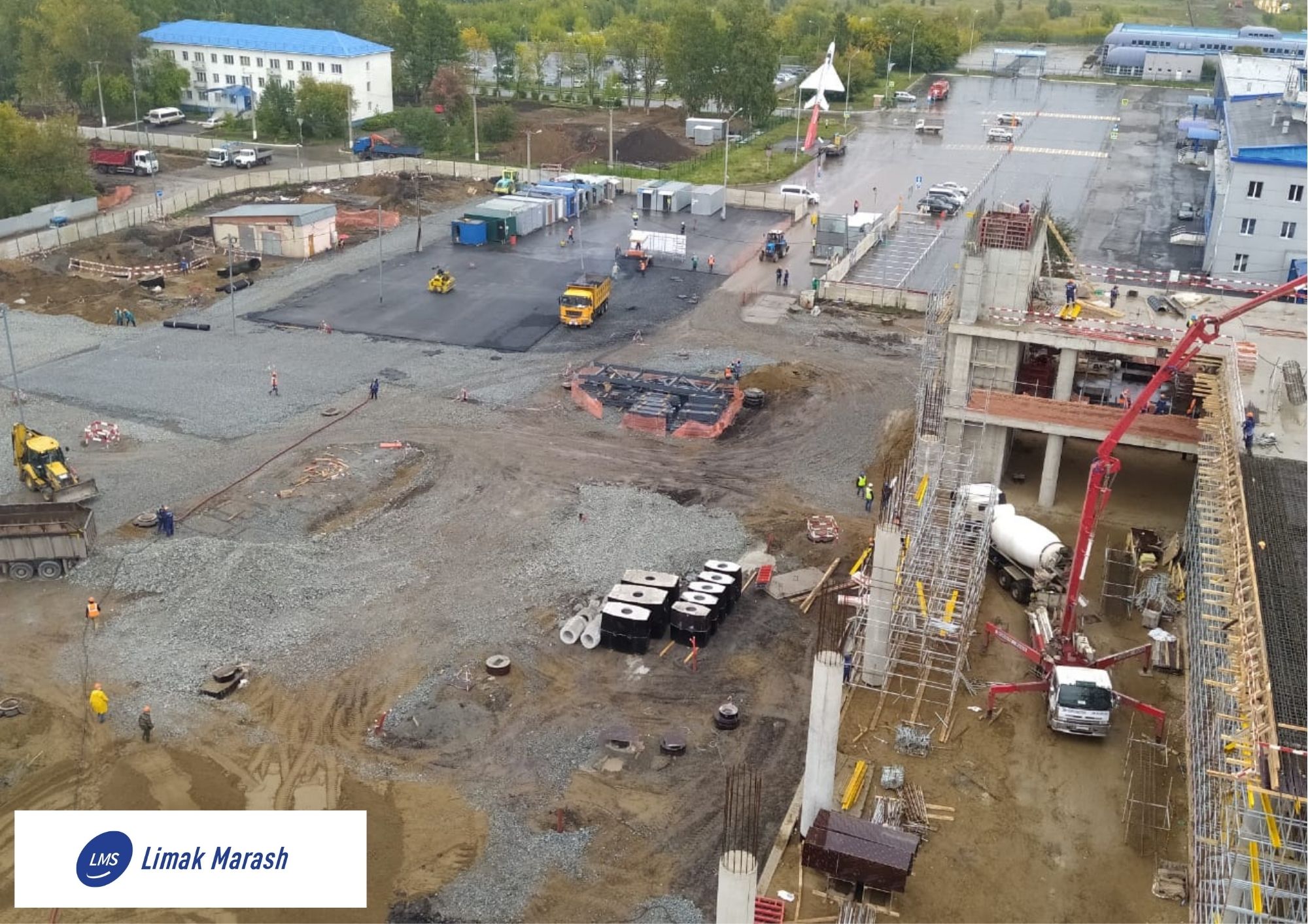 В Кемерово идет подготовка к бетонированию колонн - Фото 2